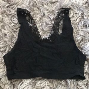 Black bralette